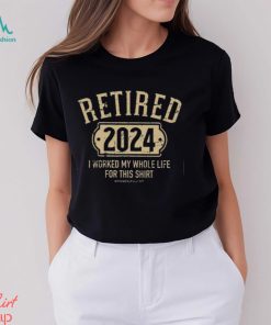 Retired 2024 Not My Problem Anymore Classic Shirt