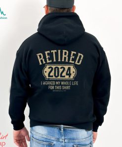 Retired 2024 Not My Problem Anymore Classic Shirt, hoodie, sweater, long sleeve and tank top Retired 2024 Not My Problem Anymore Classic Shirt