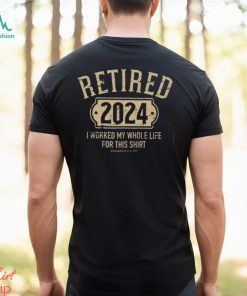 Retired 2024 Not My Problem Anymore Classic Shirt, hoodie, sweater, long sleeve and tank top Retired 2024 Not My Problem Anymore Classic Shirt