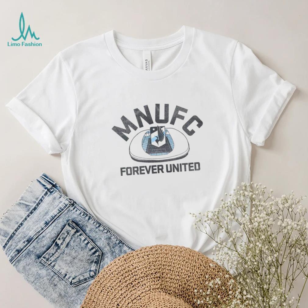 Retro Brand Youth Minnesota United FC Vintage Stadium White T Shirt Retro Brand Youth Minnesota United FC Vintage Stadium White T Shirt