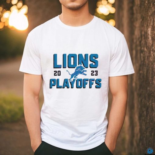 Retro Detroit Lions NFL Playoffs 2023 Shirt