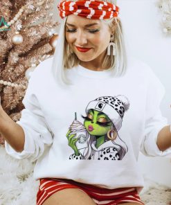 Retro Grinchmas Blend Leopard Shirt