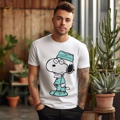 Retro Peanuts Snoopy Nurse Shirt