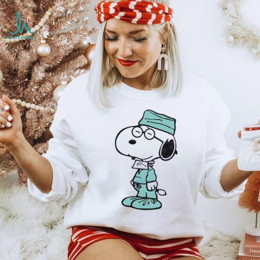Retro Peanuts Snoopy Nurse Shirt