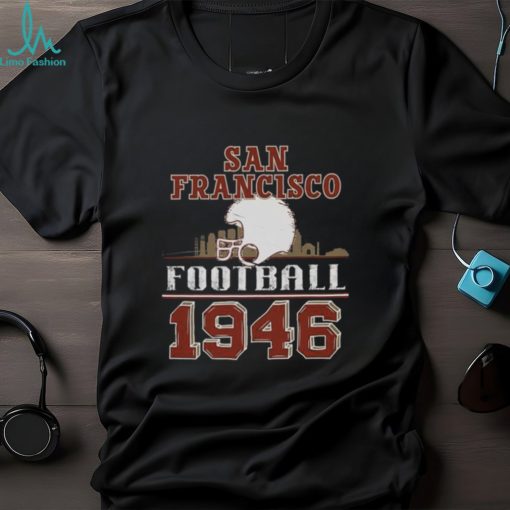 Retro San Francisco Football Shirt For Fans, San Francisco 49ers Short Sleeve T Shirt