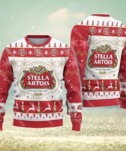 Retro Stella Artois Christmas Ugly Sweater