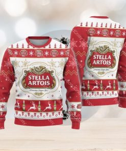 Retro Stella Artois Christmas Ugly Sweater