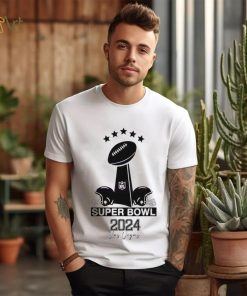 Retro Super Bowl NFL 2024 Las Vegas cup shirt