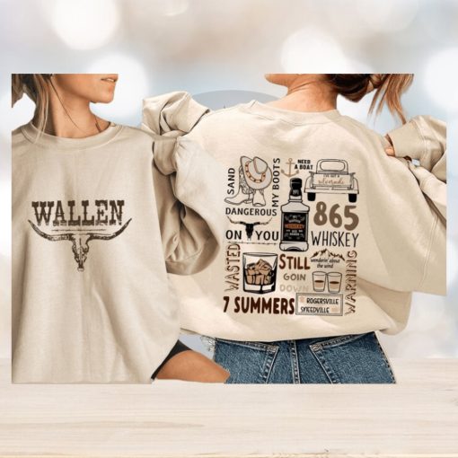 Retro Wallen Western Sweatshirts