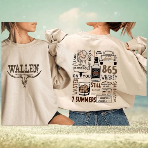 Retro Wallen Western Sweatshirts