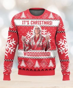 Ric Flair It’s Christmas Woooo Ugly Christmas Sweater