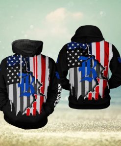 Rice Owls NCAA US Flag 3D Printed Hoodie