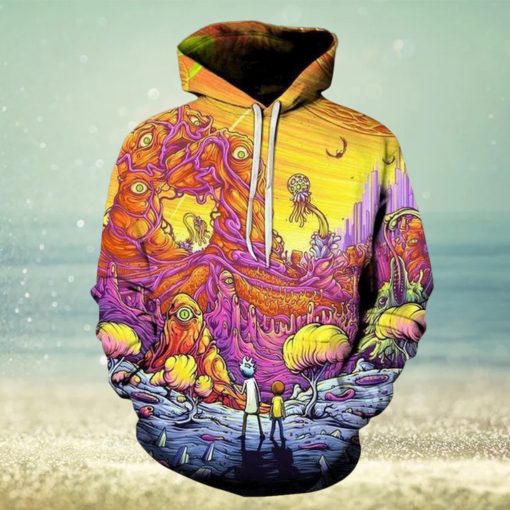 Rick And Morty 3D Printed Hoodie Ver 68