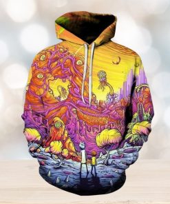Rick And Morty 3D Printed Hoodie Ver 68
