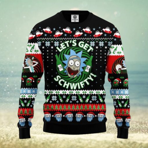 Rick And Morty Let Ugly Christmas Sweater