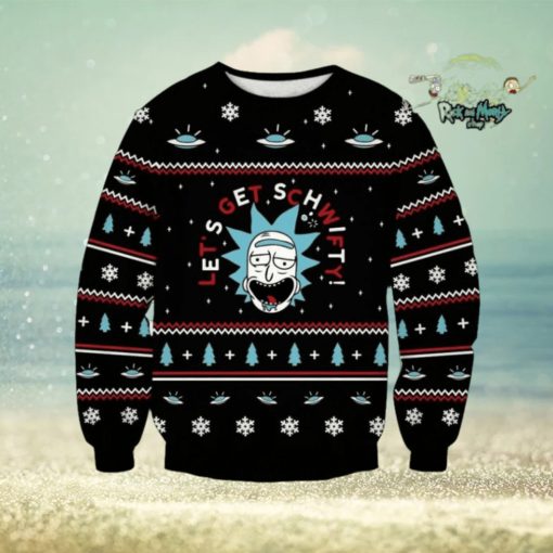 Rick And Morty Sweater – Let Schwifty Christmas Style