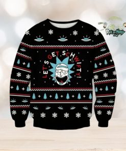 Rick And Morty Sweater – Let Schwifty Christmas Style