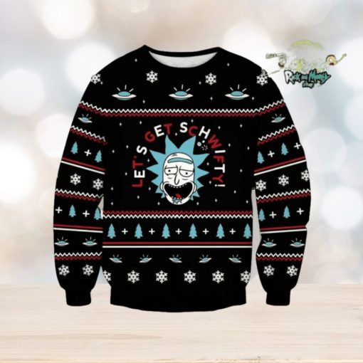 Rick And Morty Sweater – Let Schwifty Christmas Style