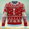 Rick And Morty Time For A Beer Gifts For Family Christmas Holiday Ugly Sweater