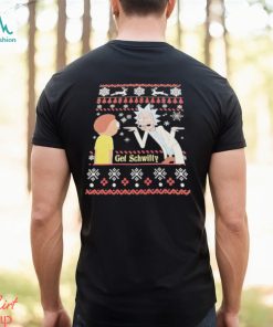 Rick and Morty get shwifty snowflake ugly Christmas shirt