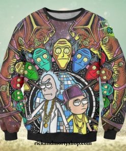 Rik And Mozty Infinity Stones Sweater