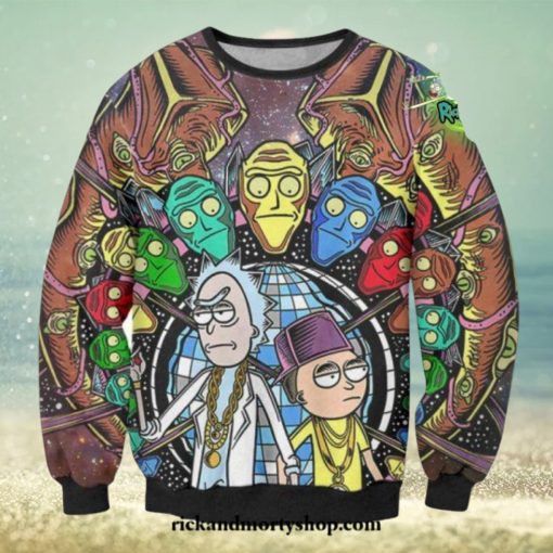 Rik And Mozty Infinity Stones Sweater