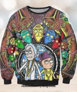 Rik And Mozty Infinity Stones Sweater