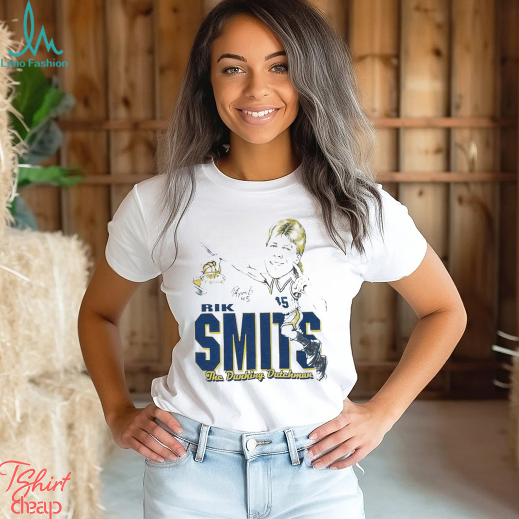 Rik Smits Caricature The Dunking Dutchman Shirt Rik Smits Caricature The Dunking Dutchman Shirt