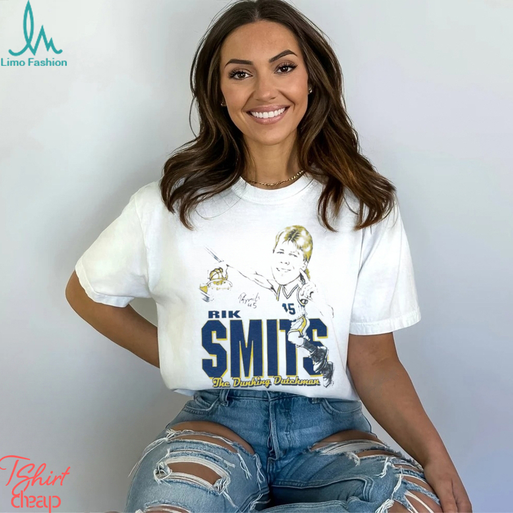 Rik Smits Caricature The Dunking Dutchman Shirt Rik Smits Caricature The Dunking Dutchman Shirt