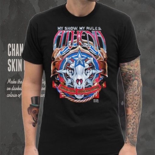 Ring of honor my show my rules Athena Minion overlord shirt