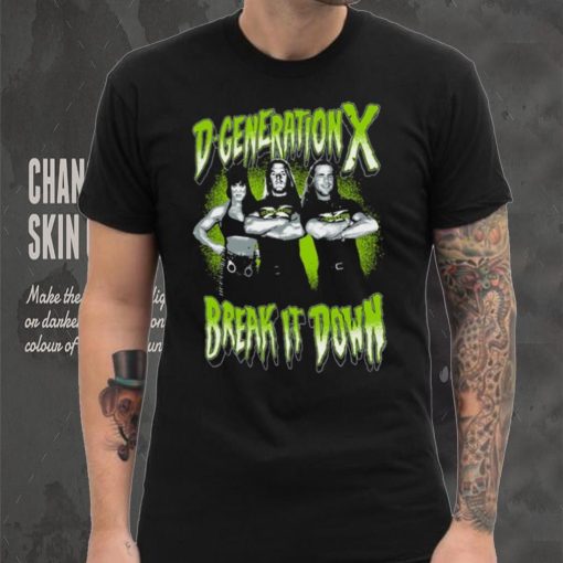 Ripple Junction Ash D Generation X Break It Down Glow Ink T Shirt
