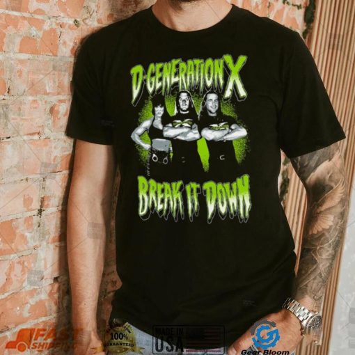 Ripple Junction Ash D Generation X Break It Down Glow Ink T Shirt