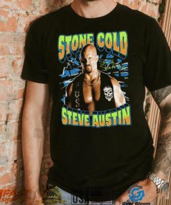 Ripple Junction Black Stone Cold Steve Austin Glow Ink T Shirt