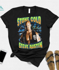 Ripple Junction Black Stone Cold Steve Austin Glow Ink T Shirt