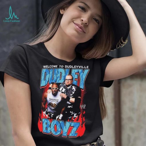 Ripple Junction Black The Dudley Boyz Welcome to Dudleyville T Shirt