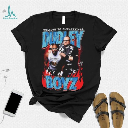 Ripple Junction Black The Dudley Boyz Welcome to Dudleyville T Shirt