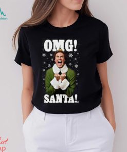 Ripple Junction Elf OMG Santa Adult Funny Christmas T Shirt