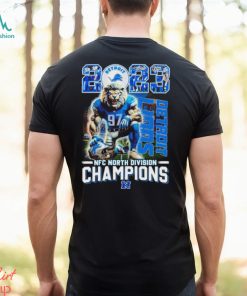 Roary Detroit Lions 2023 NFC North Division Champions Shirt