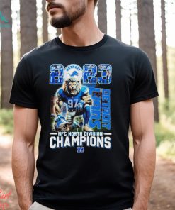 Roary Detroit Lions 2023 NFC North Division Champions Shirt