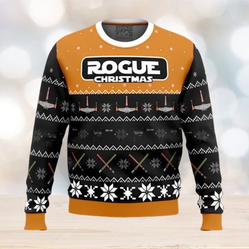 Rogue Christmas Star Wars Ugly Christmas Sweater Xmas 3D Printed Christmas Sweater Gift