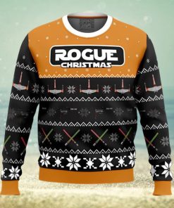 Rogue Christmas Star Wars Ugly Christmas Sweater Xmas 3D Printed Christmas Sweater Gift