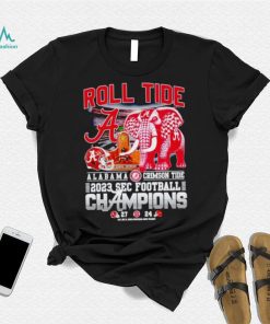 Roll Tide Alabama Crimson Tide 2023 SEC football Champions 27 24 shirt
