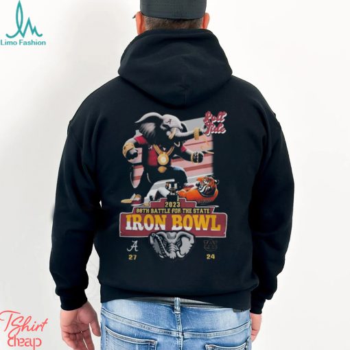 Roll Tide Big Al Stomp On Aubie The Tiger 88Th Iron Bowl Champions Shirt