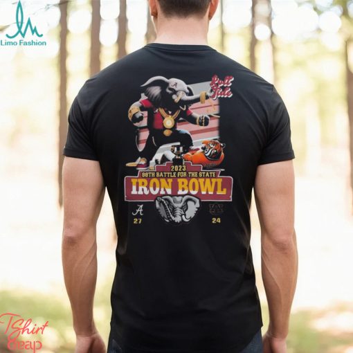 Roll Tide Big Al Stomp On Aubie The Tiger 88Th Iron Bowl Champions Shirt