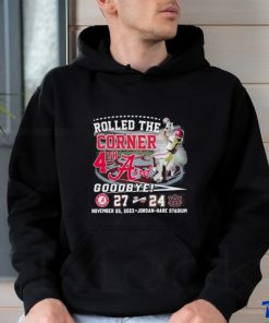 Rolled The Corner 4th And 31 Jalen Milroe Alabama Crimson Tide 27 24 Signature Shirt