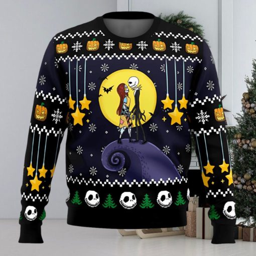 Romantic Nightmare The Nightmare Before Christmas Ugly Sweater Party
