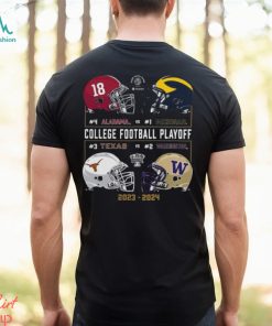 Rose Bowl Game #4 Alabama vs #1 Michigan #3 Texas vs #2 Washington 2023 2024, hoodie, sweater, long sleeve and tank top Rose Bowl Game #4 Alabama vs #1 Michigan #3 Texas vs #2 Washington 2023 2024
