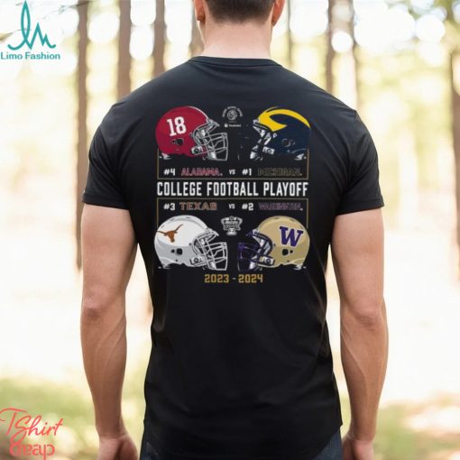 Rose Bowl Game #4 Alabama vs #1 Michigan #3 Texas vs #2 Washington 2023 2024