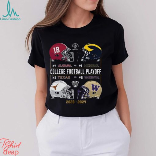 Rose Bowl Game #4 Alabama vs #1 Michigan #3 Texas vs #2 Washington 2023 2024