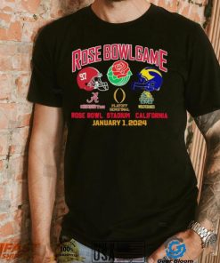 Rose Bowl Game Playoff Semifinal 2024 Michigan Vs Alabama January 1, 2024 Shirt